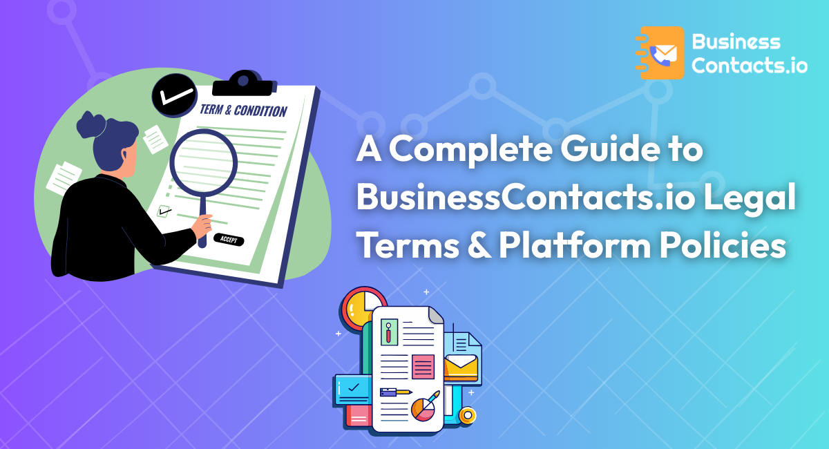 BusinessContacts.io Legal Terms & Platform Policies