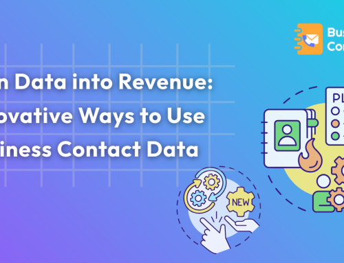 Turn Data into Revenue: Innovative Ways to Use Business Contact Data