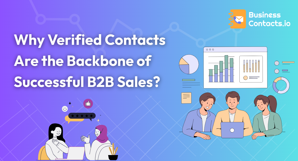 Importance of Verified Contacts for B2B Sales