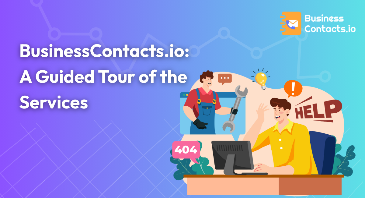 Guide to BusinessContacts.io Services