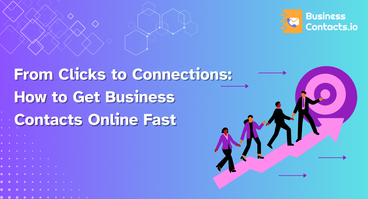 Get business contacts online