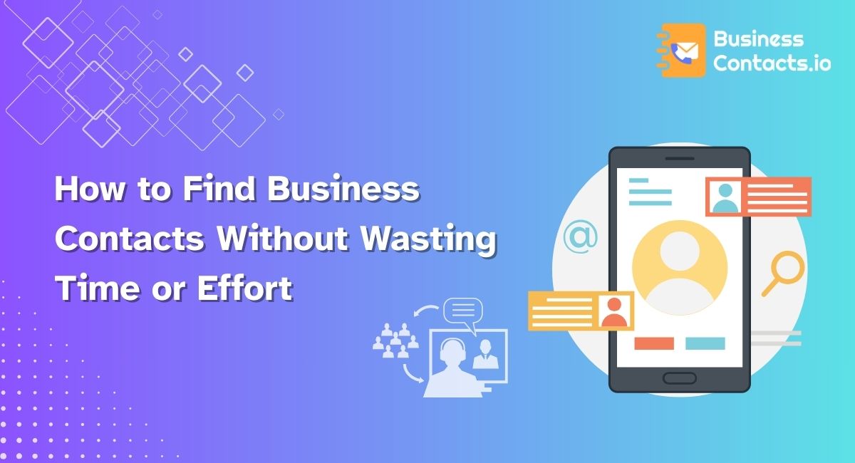 How to find business contacts