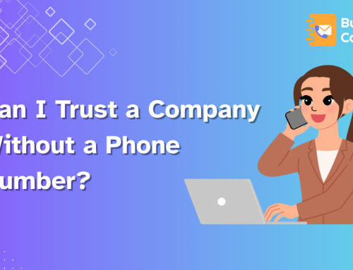 Can I Trust a Company Without a Phone Number?